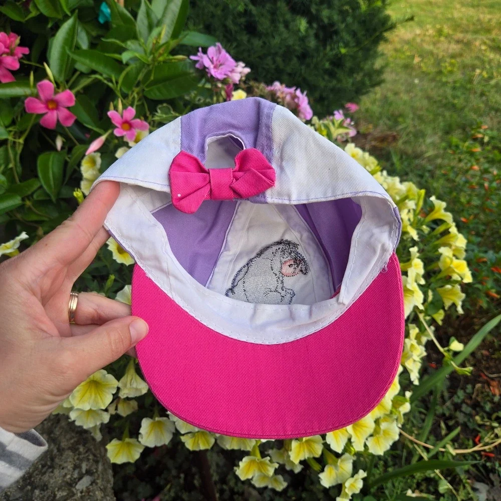 Vintage Eeyore little baby girl hat. Size infant.  By Pooh